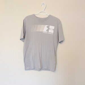 Under Armout, t-Shirt, Grey, Size Medium